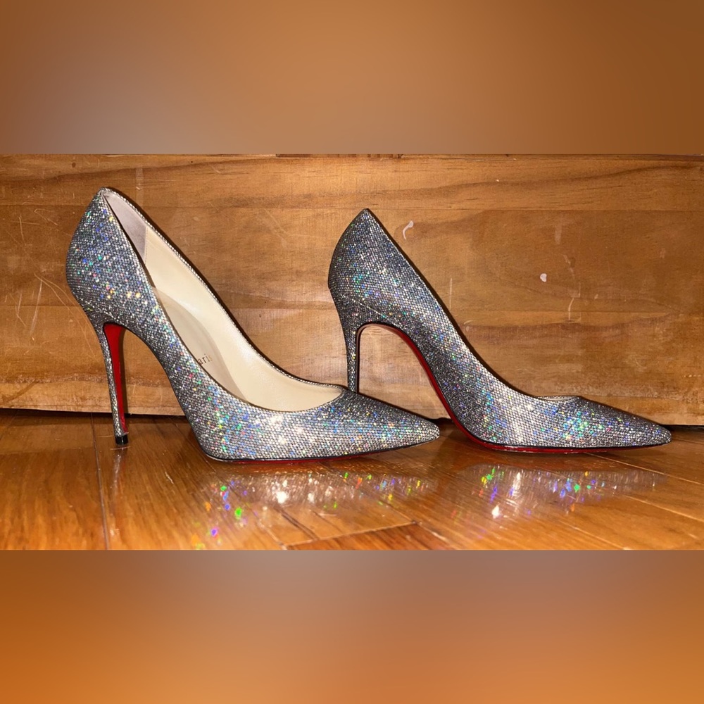 Christian Louboutin Glitter Disco Ball So Kate 120